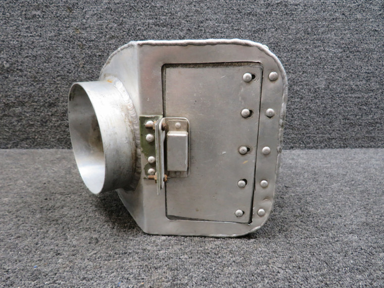 0850372-21 Cessna 320 Alternate Air Chamber Box Assembly (Damaged Rivet Holes)