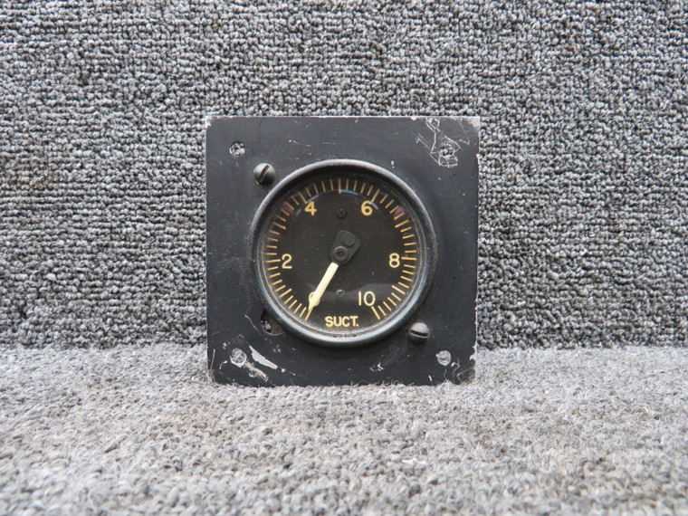 200 (Alt: AN5771-5) Collens Type F-4 Suction Gauge with Face Plate (Bent Plate)
