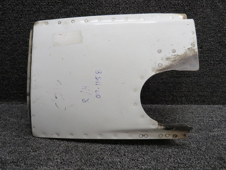 1213070-4 Cessna 210 Cowl Flap Door Assembly RH (Cracked)