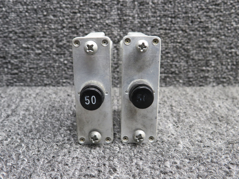 D6752-2-50 Klixon Circuit Breakers Set of 2 (Amps: 50)