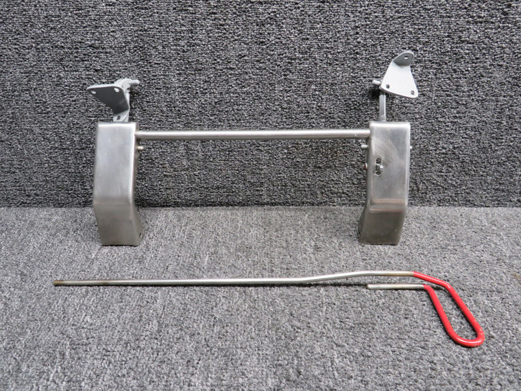 35-415312-4 Beechcraft B95A Window Handle Latch Assembly with Pin RH
