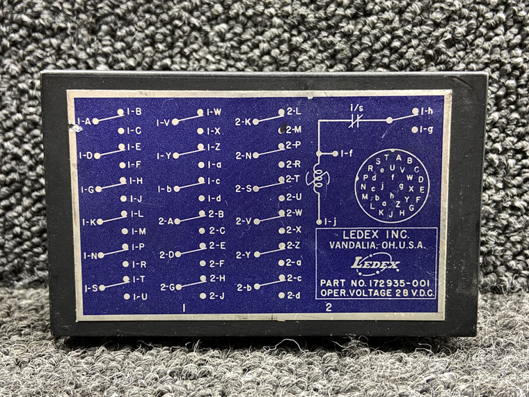 172935-001 Ledex Audio Switching Relay Unit (28V, No Connectors)