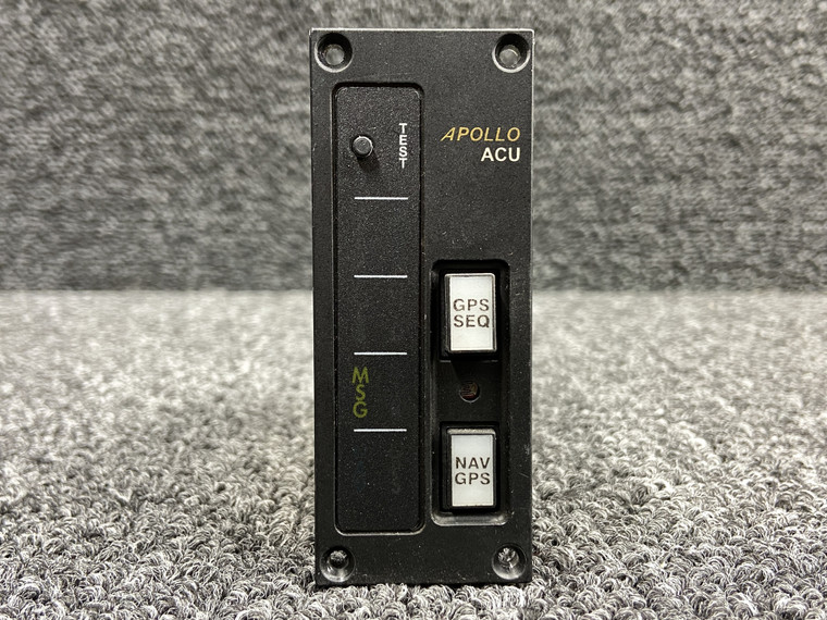430-6080-100 UPS Aviation Annunciator Control Unit w Mods (14V, No Connector)