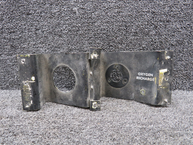 50-560019-41 Oxygen Filler Port Bracket (Minus Valve and Indicator)