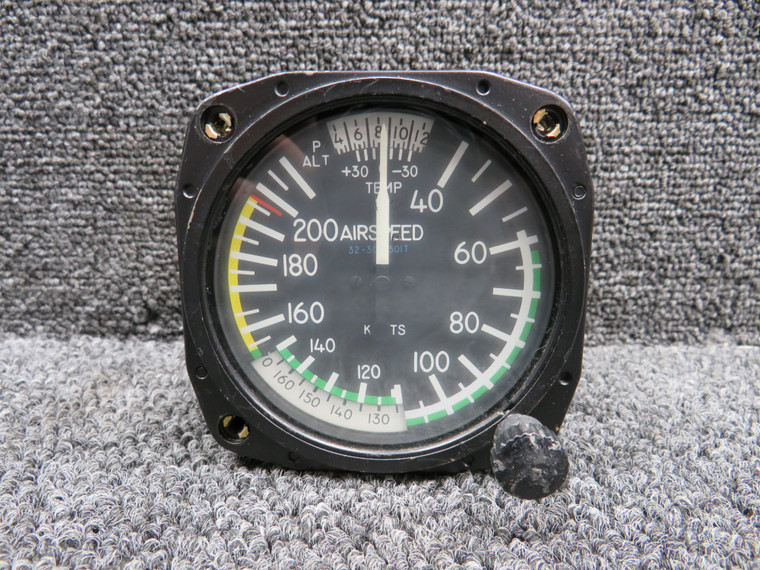 8125 United Instruments Airspeed Indicator (Code: B.412) (Cloudy Face)