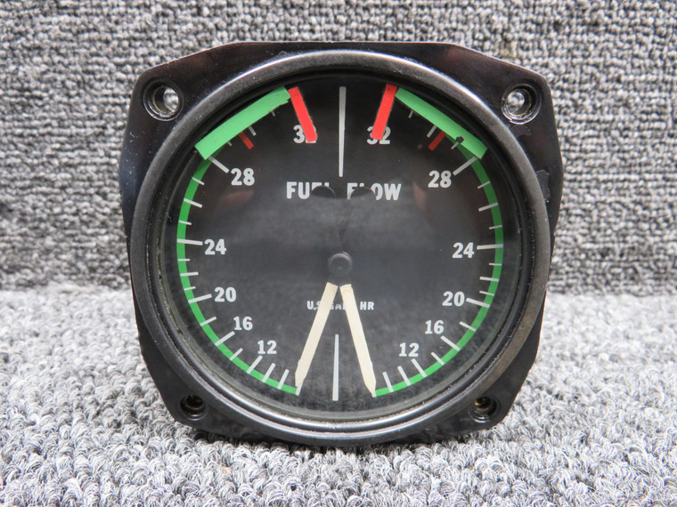 32858 US Gauge Dual Fuel Flow Indicator (Gouged Corner)