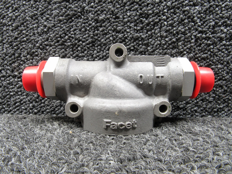 1740001-01 Facet Lube Filter In-Out Valve