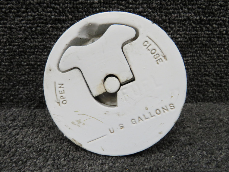 416-50 Shaw Aero Type 2 Fuel Cap (Size 3) (Minus Chain) (Rusted)