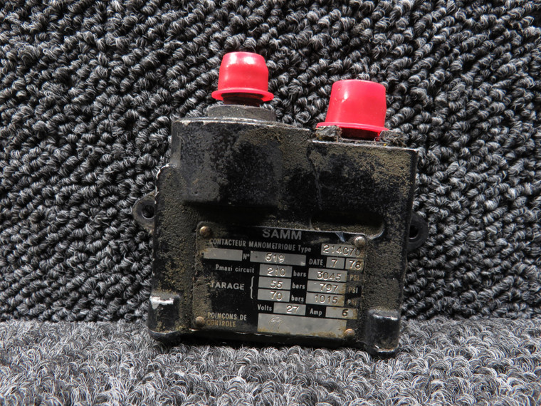 214C70 SAMM Contacteur (Volts: 27)(Amps: 6)
