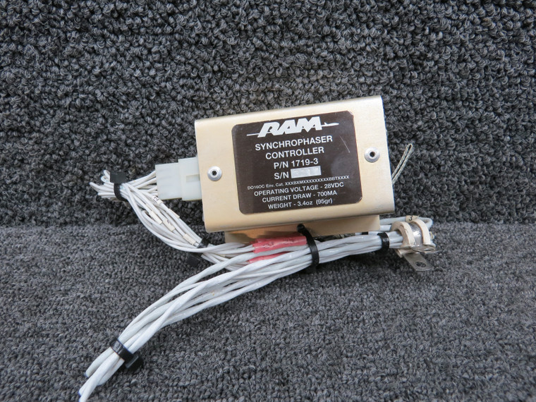 1719-3 Ram Synchrophaser Controller Unit (28V, 700MA)