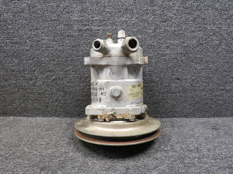 SD-508 Sanden 92853 AC Compressor with Pully (Damaged)