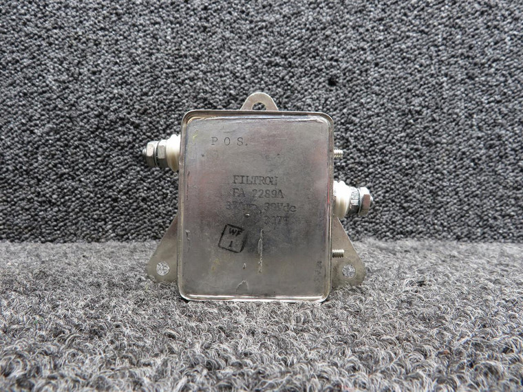 FA-2289A Filtron Auxiliary Boost Pump EMI-RFI Filter (New Old Stock)