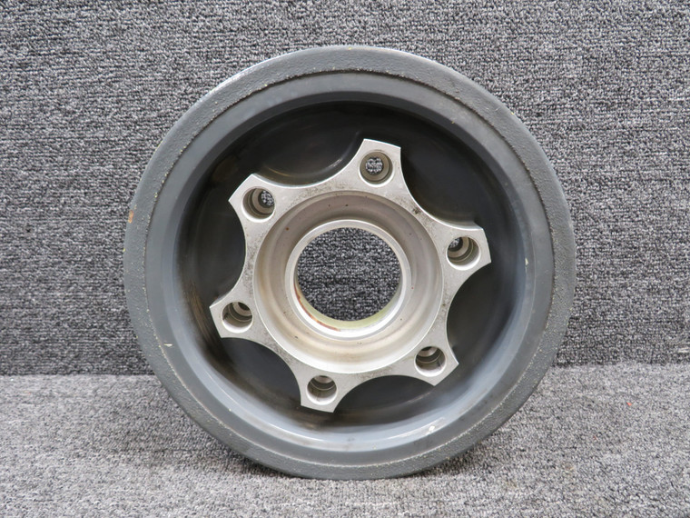 A493-1 Robinson R22 Main Rotor Drive Sheave Pulley (Rust on Ribs &amp; Bearing Race)