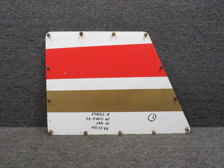 30509-014 Piper PA23-250 Fwd Fuselage Center Access Panel Assy LH (Striped)