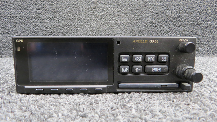 430-6050-203 Apollo GX55 IFR-En Route GPS Display Unit with Data Card