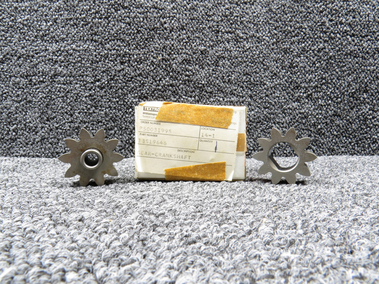 13S19646 Textron-Lycoming Crankshaft Gear (New Old Stock)