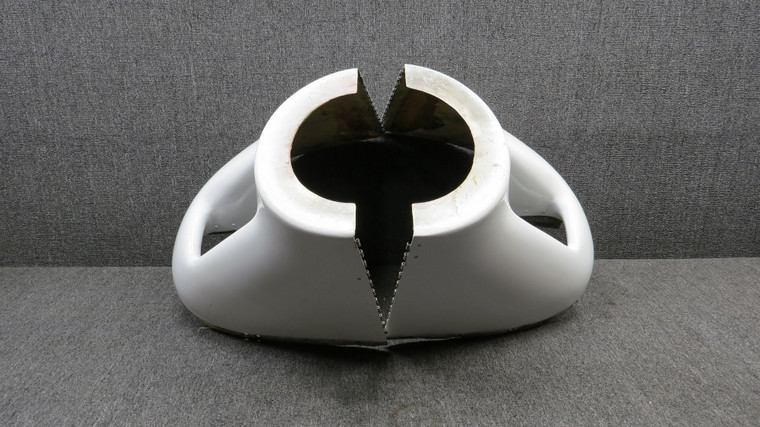 25247-000 (Use: 25247-006) Piper PA30 Engine Nacelle Nose Cowl Assembly (White)