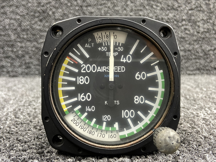 8125 United Instruments Airspeed Indicator (Hazed Glass, Code: B.410)