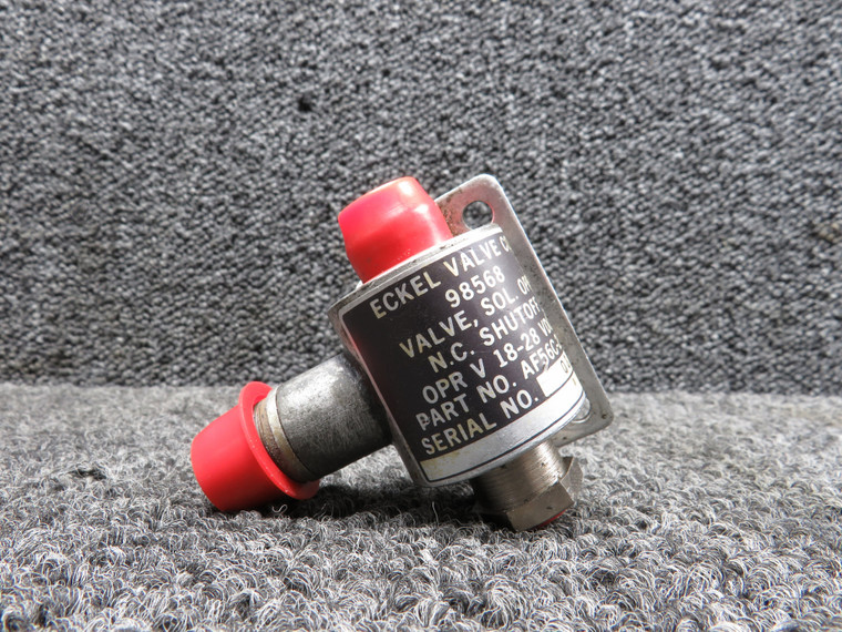 AF56C-299 Eckel Valve 98568 Normally Closed Solenoid Operated Shut-Off Valve