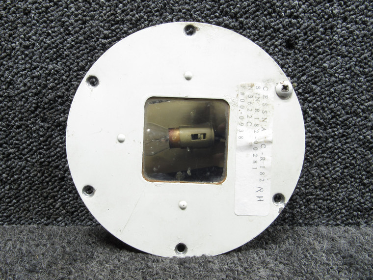 0762035-1 Cessna C-182R Courtesy Light with Cover Plate Assembly RH
