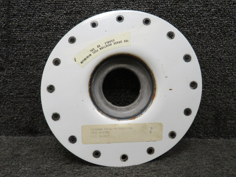0823410-3 (Use: 0823410-10) Cessna T310Q Fuel Filter Adapter Assembly w Chain