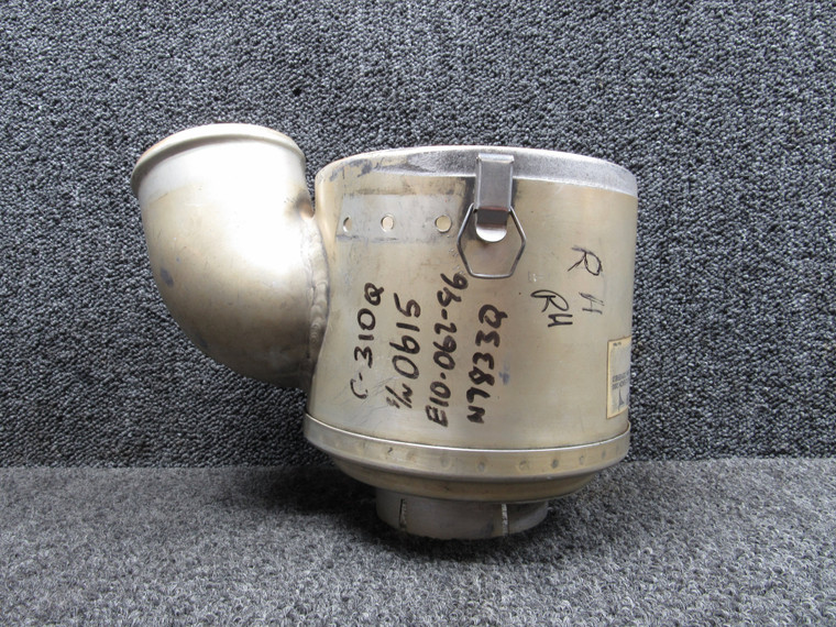 0850344-56 Cessna 310Q Air Induction Canister Assembly RH (Missing Catch)