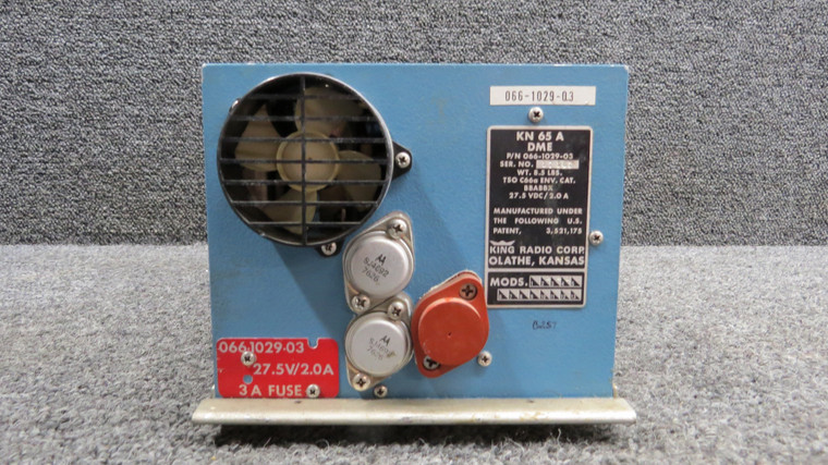 066-1029-03 King Radio KN-65A DME Transceiver with Adapter (Core)