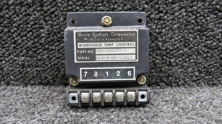 100-364295-3 Beechcraft Windshield Temperature Control