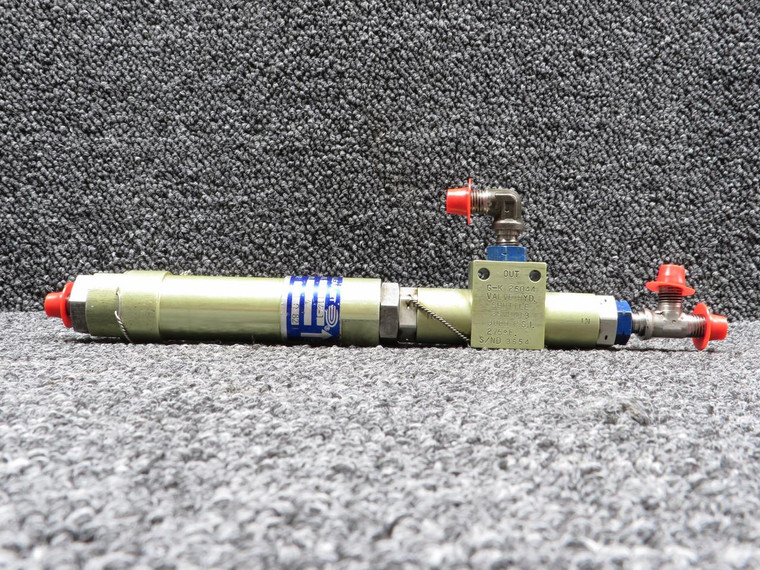 2380114-1, G-K 26044 Gates Learjet 35A Hydraulic Shuttle Valve with Fuse