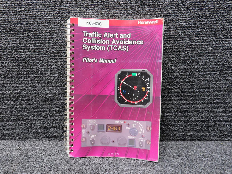 28-1146-70 Honeywell 1994 TCAS Pilots Manual