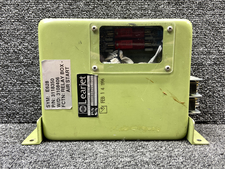 3118347V1-001 (Alt: 3118350) Bombardier Airstart Relay Panel (No Connectors)