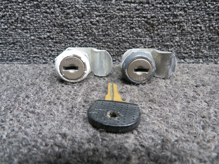 3786-B, 3786 Mooney M20K Cabin and Baggage Door Lock Set with Key