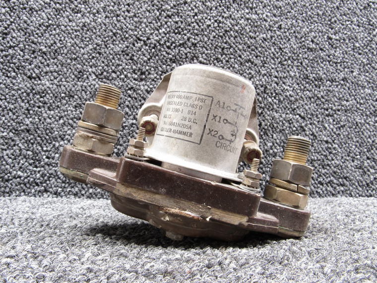 6041H205A (Alt: AN3380-1 B14) Cutler-Hammer Unsealed Class 0 Relay Volts: 28