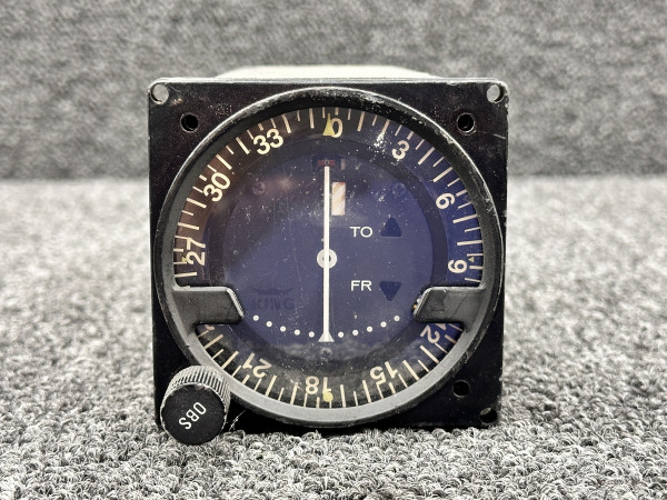 066-3008-02 King Radio KI-201C VOR, Localizer Indicator (Faded Dials)