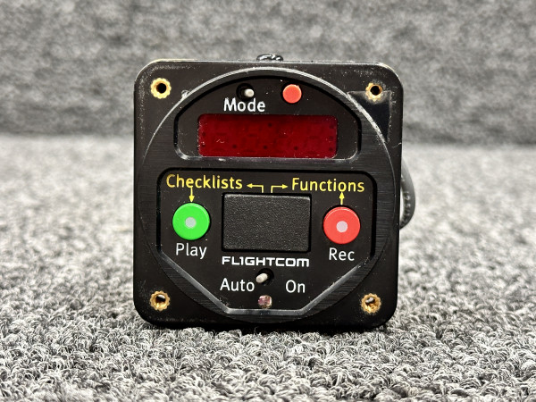 DVR-300i-XT Flightcom Digital Voice Recorder Indicator