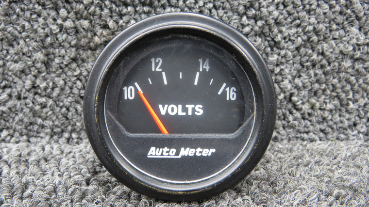 259-1 Auto Meter Voltmeter Indicator (Range: 10-16)