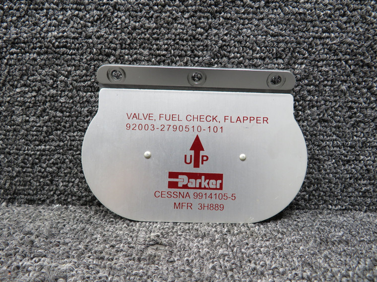 92003-27905-101 (Alt: 9914105-5) Parker Fuel Check Valve Flapper