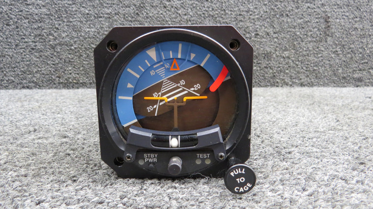 4300-431 Mid-Continent Attitude Indicator with Mod, Battery &amp; Manual (Volts: 28)