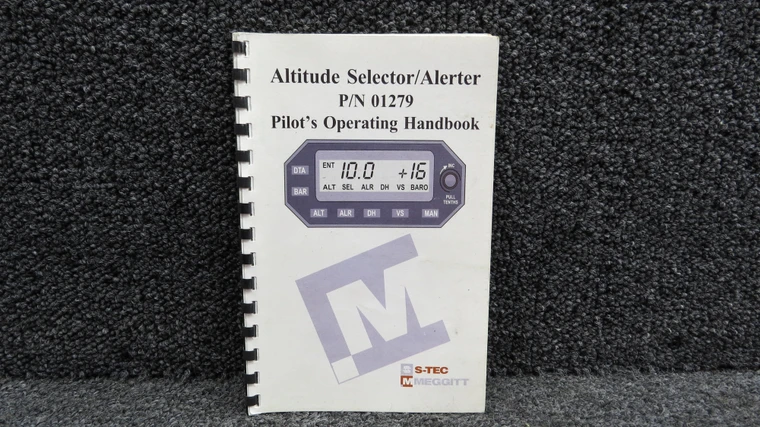 87110 S-Tec Altitude Selector-Alerter Pilot’s Operating Handbook (2000)
