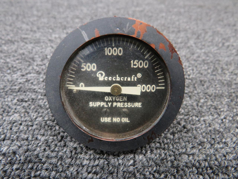 800322-00 Beechcraft King Air B90 Oxygen Pressure Gauge