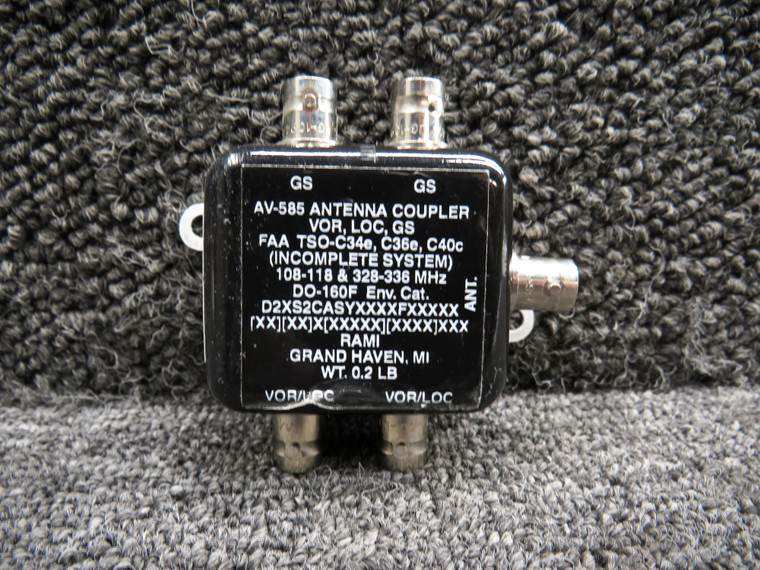 AV-585 RAMI VOR, Localizer, Glideslope Antenna Coupler