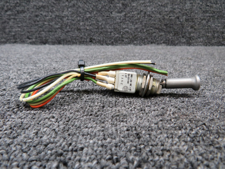 MS27721-23G (Alt: 12TW1-3G) Toggle Switch (Amps: 5, Volts: 125)