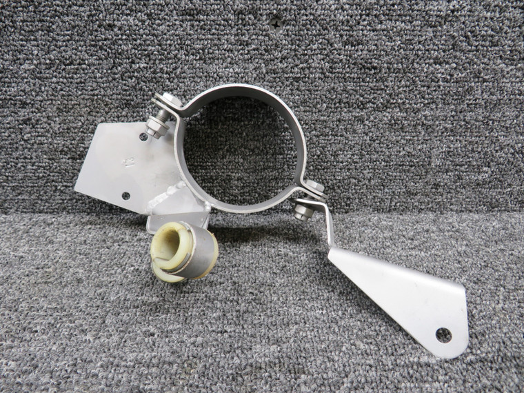 19139-000 Piper PA-23-250 Anti-Retraction Valve Mounting Clamp LH (Bead Blasted)