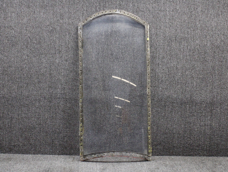 26-21195-001 Swearingen SA-226T Center Windshield Outer Panel (Chipped)