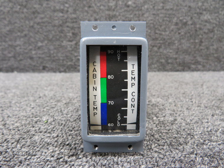 820-717 (Alt: 6608401-022) Hickock Cabin Temp Indicator with Green Tag (Core)
