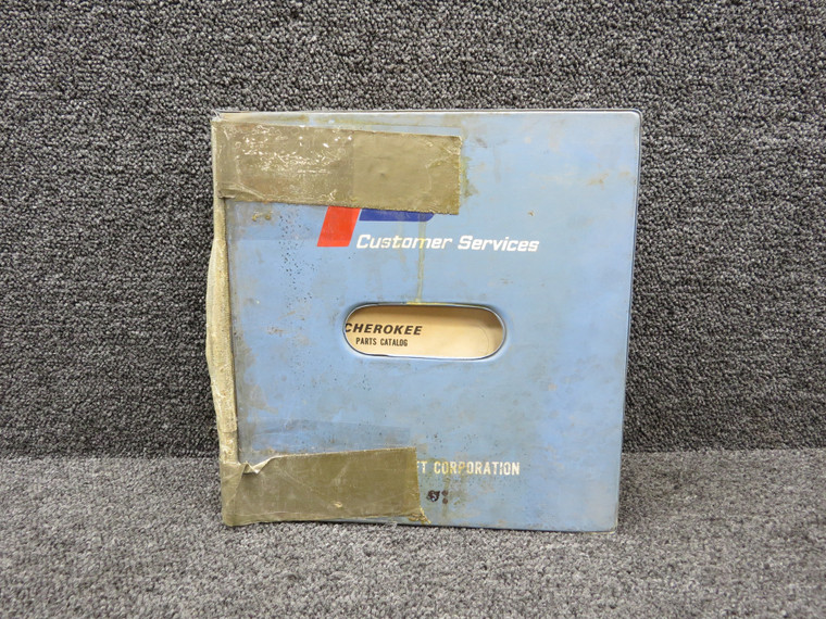 753-582 Piper PA-28 and PA-28R Cherokee Parts Catalog (1972)