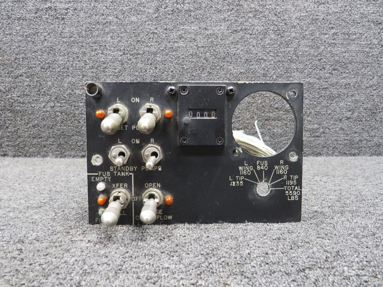 2318376-110 LearJet 24E Fuel Instrument Panel Assembly