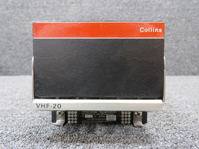622-1879-002 Collins VHF-20A VHF Transceiver with Mods and Green Tag (Core)