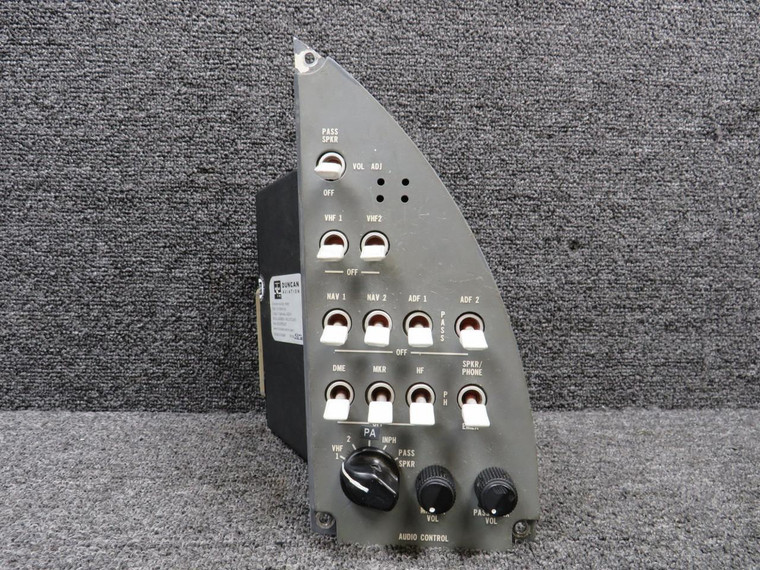 6608213-2 (Alt: 1251-1) Avtech Corp Audio Panel with Repairable Tag (Core)