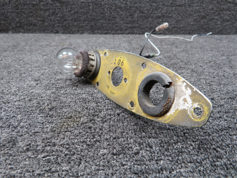 2488502-25 LearJet 35A Strobe Light Plate Assembly (Incomplete Assembly)